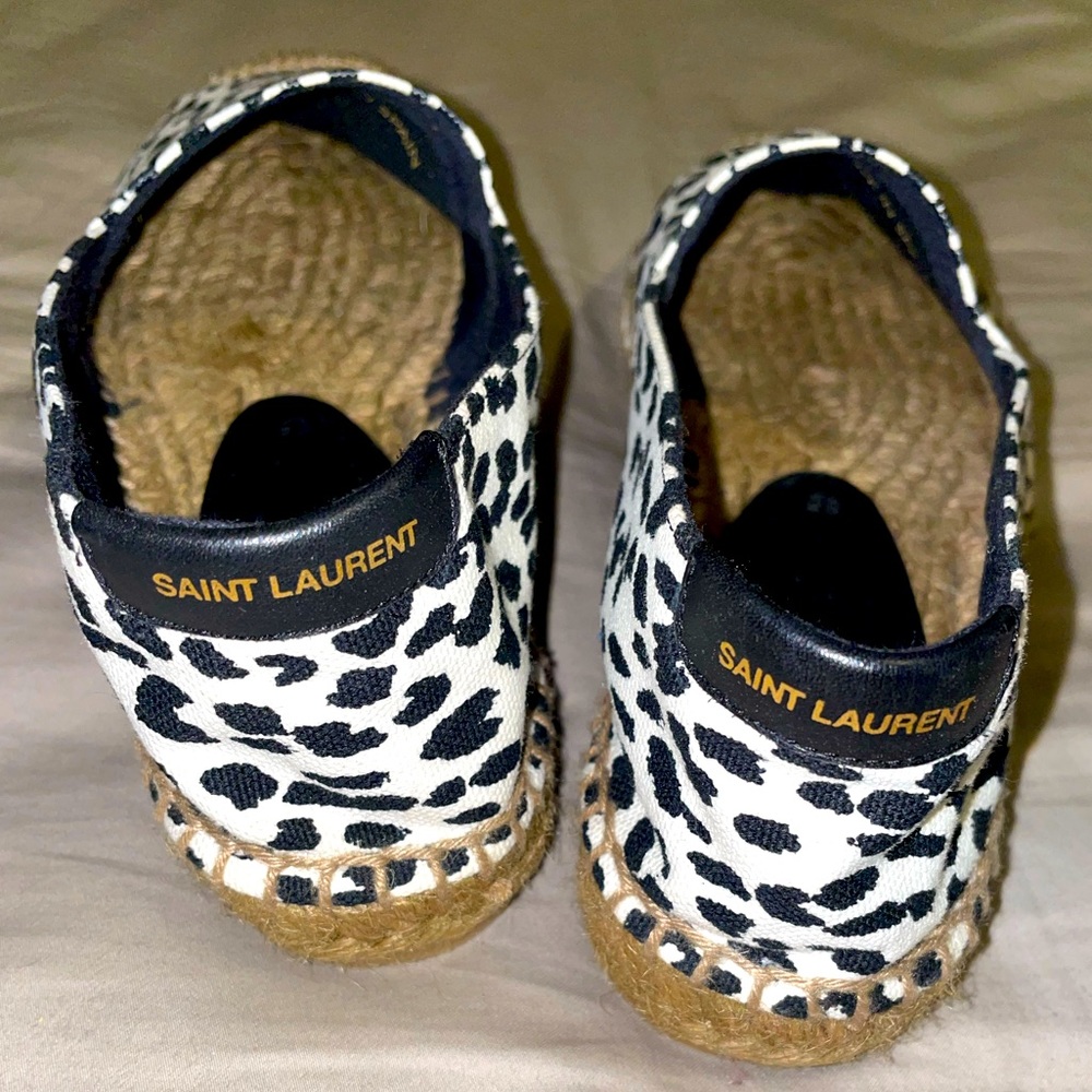 YSL Cheetah Espadrilles